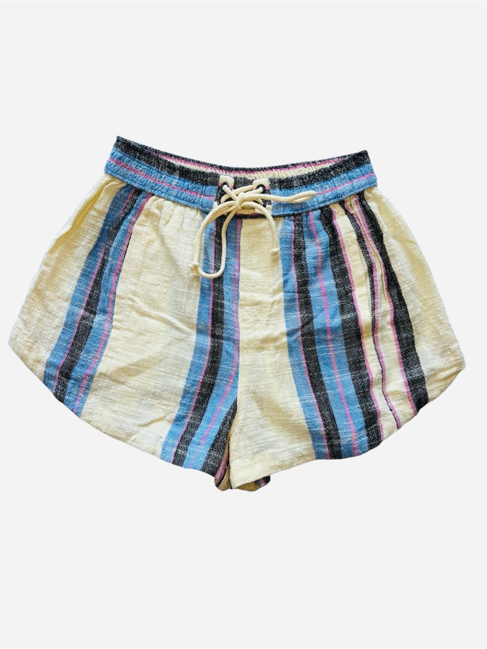 Free People Kalli Board Shorts Women's S 100% Cotton High Rise Coastal Beachy - Picture 7 of 9